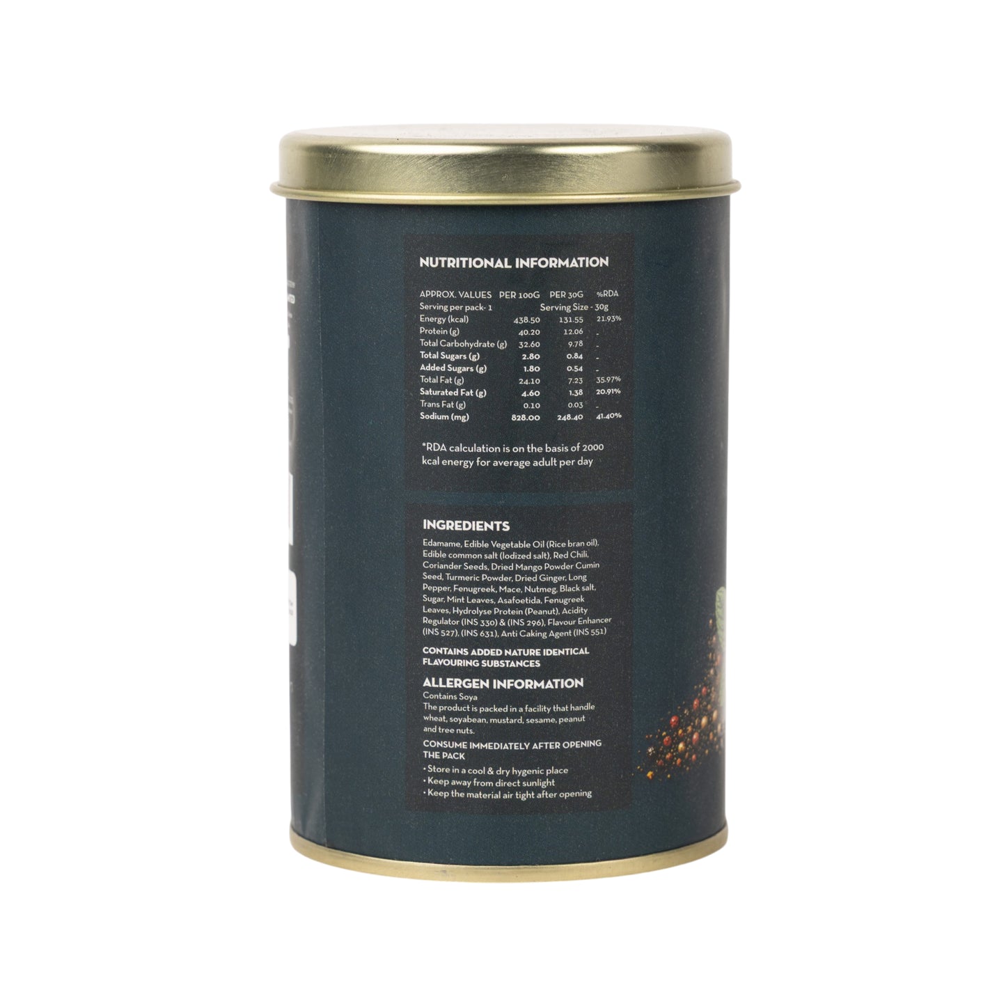 Edamame Masala Mint