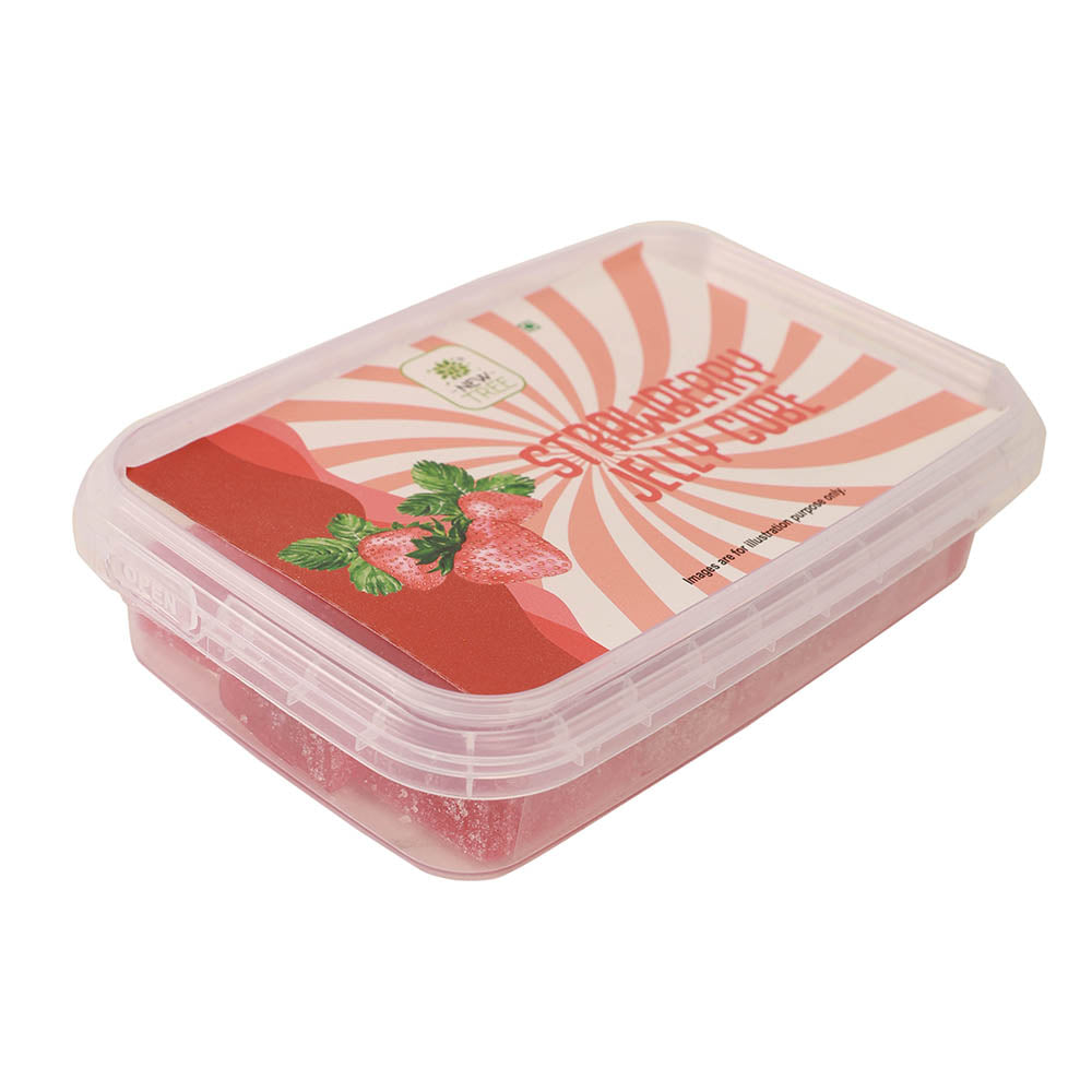 Strawberry Jelly Cube