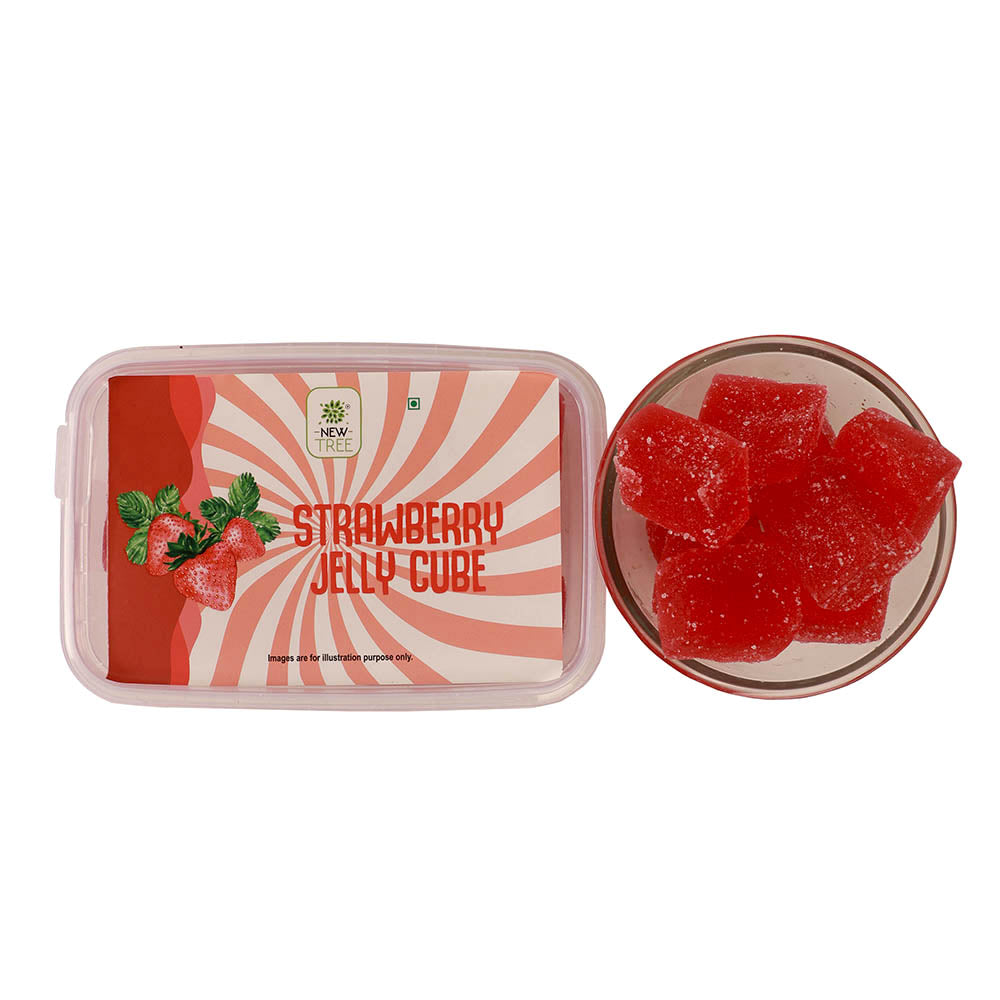 Strawberry Jelly Cube