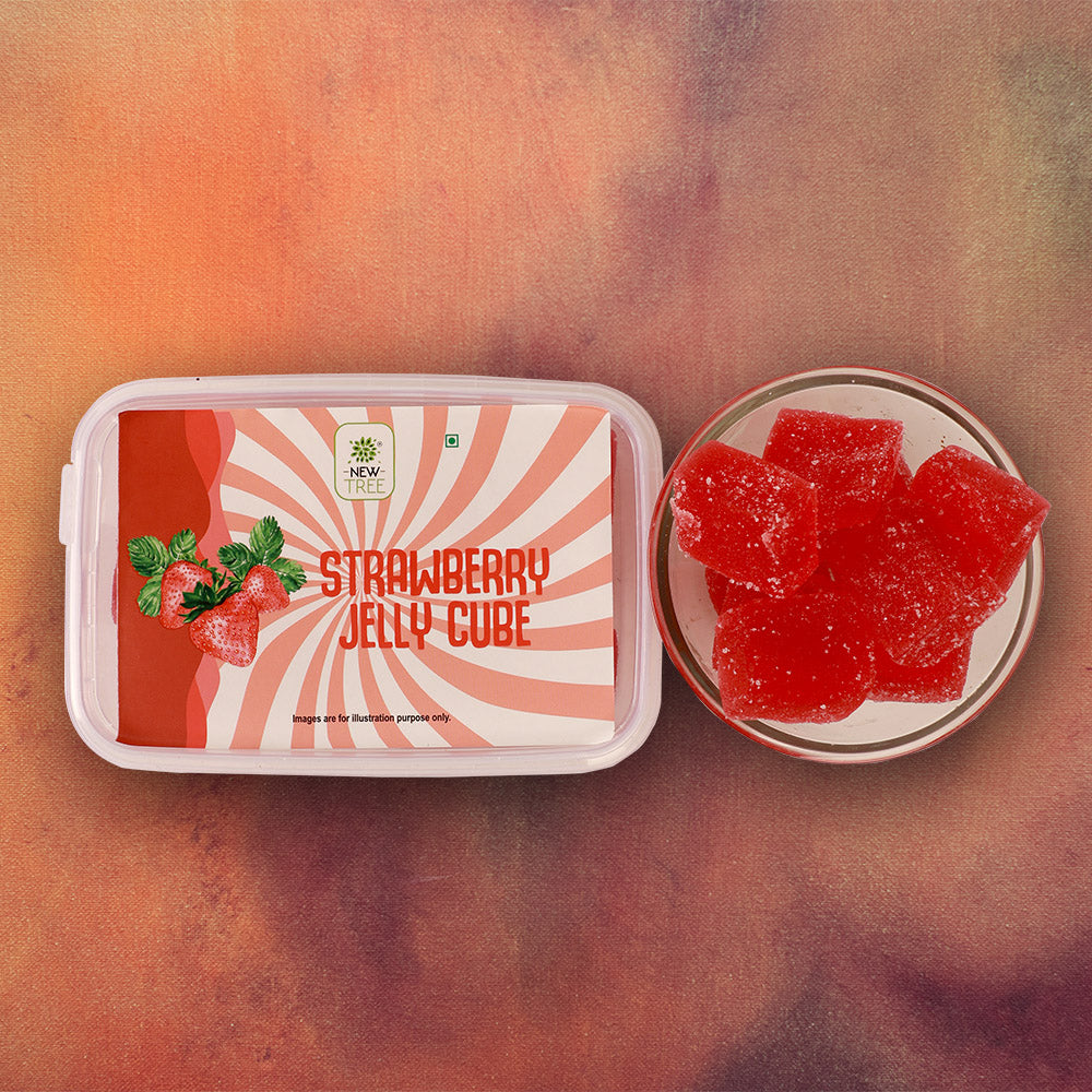 Strawberry Jelly Cube