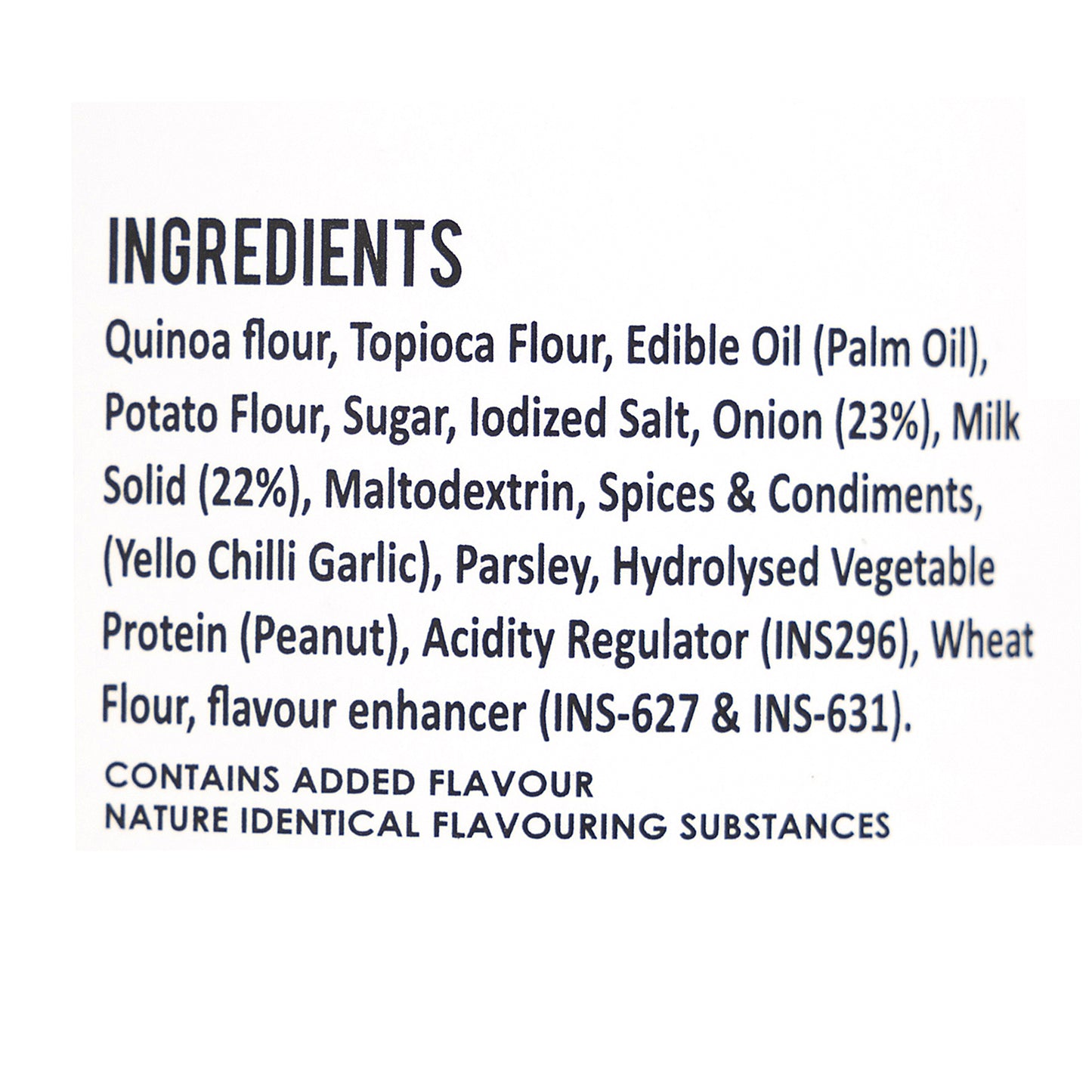 Quinoa Chips Cream & onion