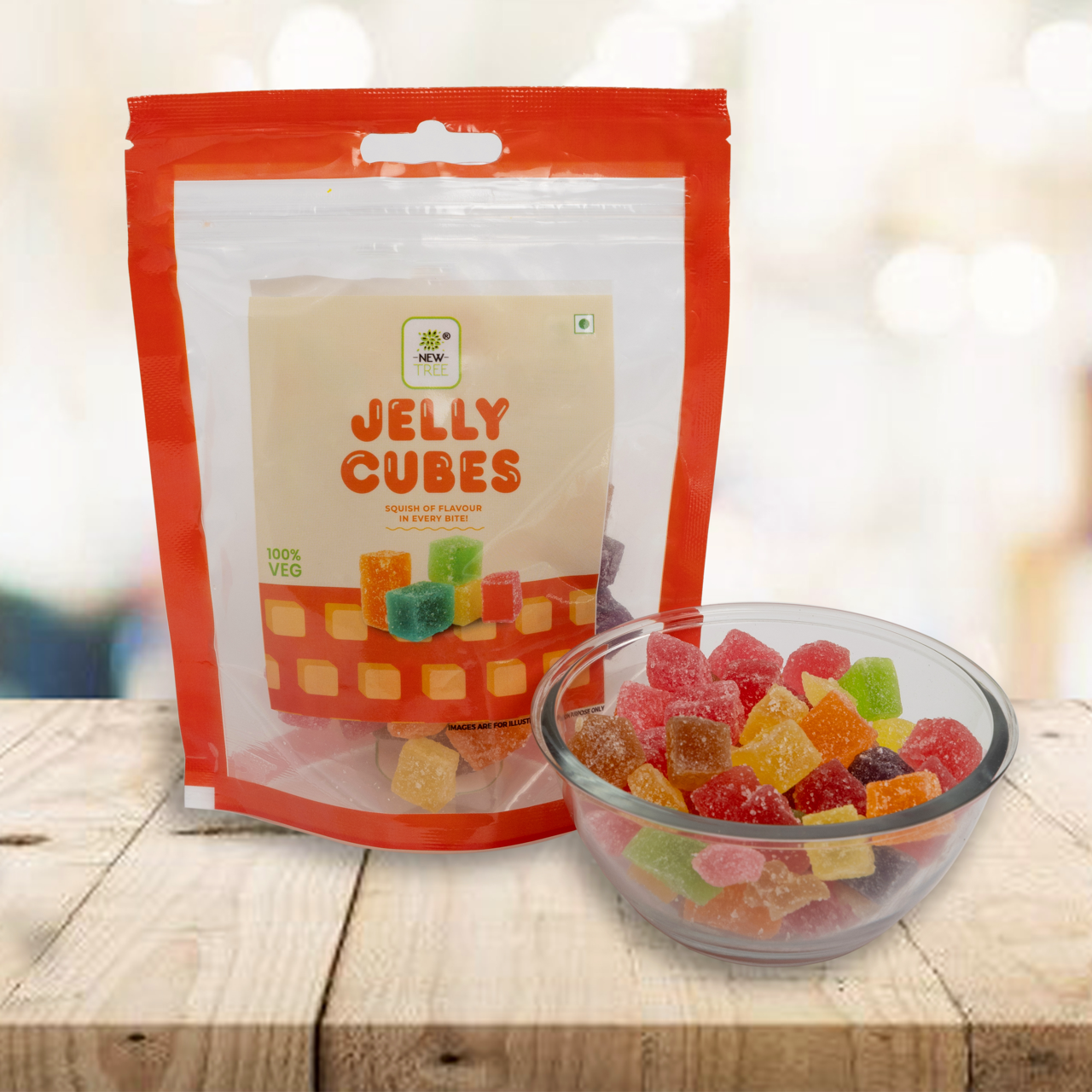 Jelly Cubes Pouch