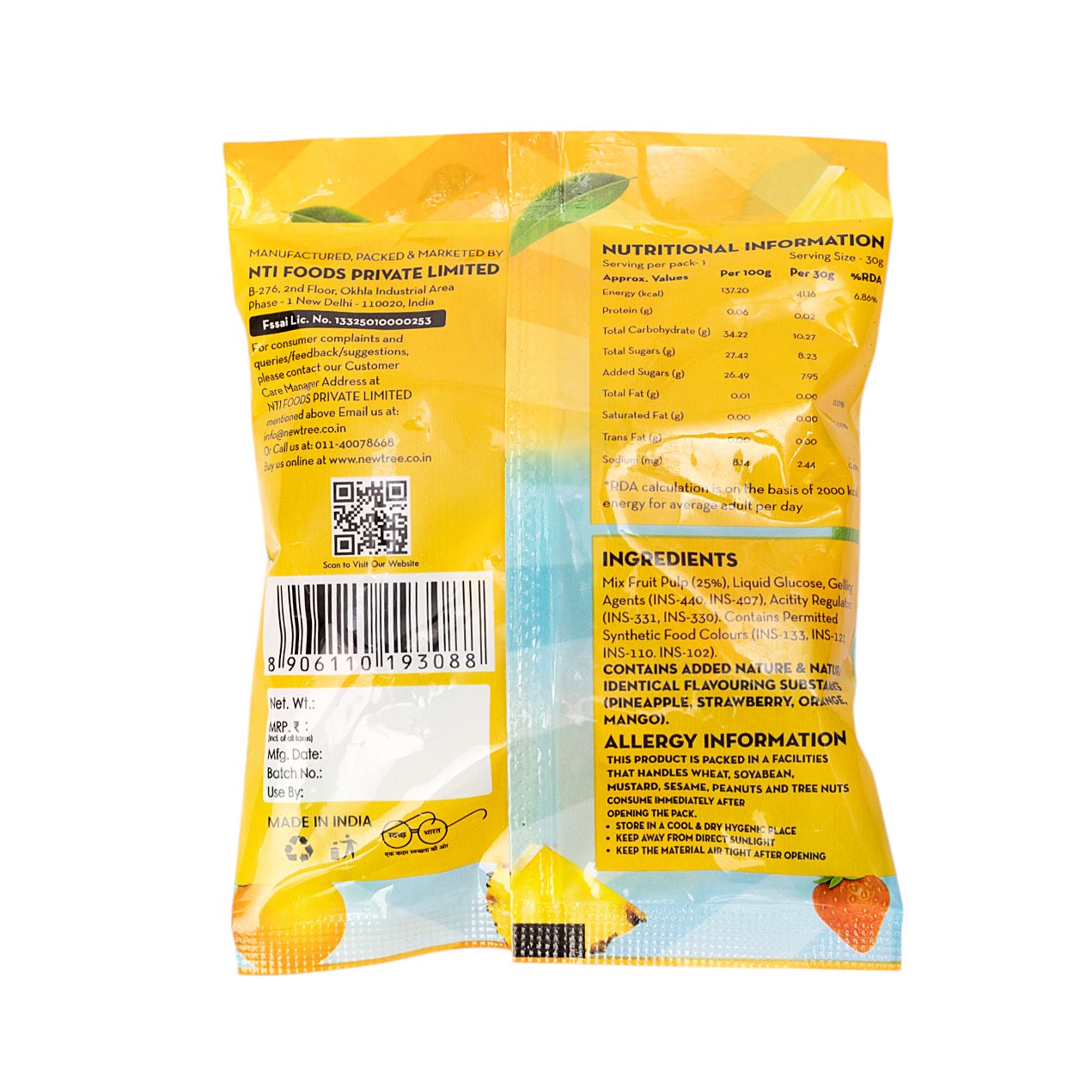 Mixed Fruits Jelly Pop - 40g