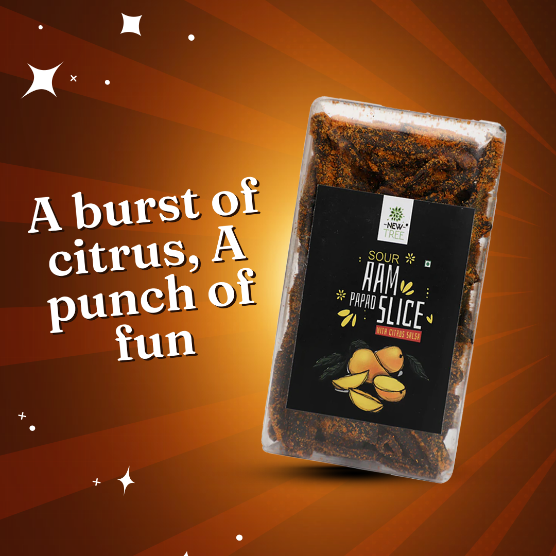 Khatta Citrus Salsa Aam Papad