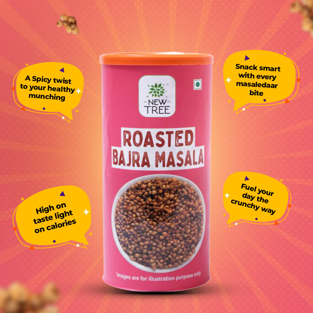 Spicy & Zesty Roasted Bajra Crunch