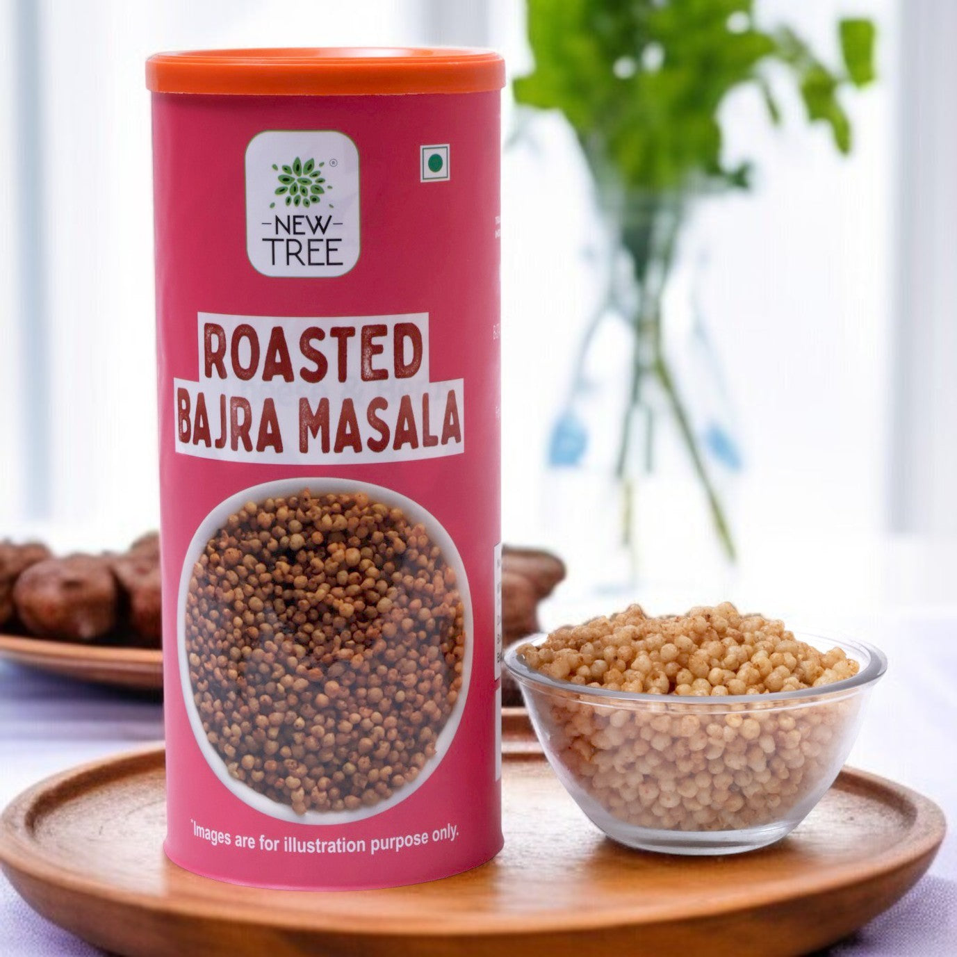 Spicy & Zesty Roasted Bajra Crunch