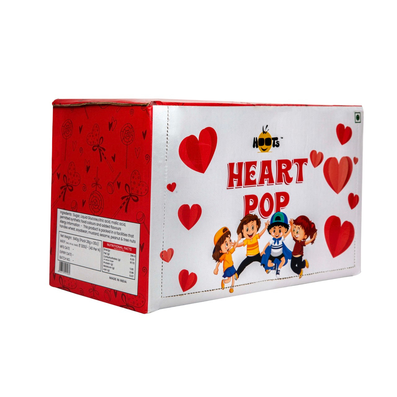 Heart LollyPop Pack Of 6