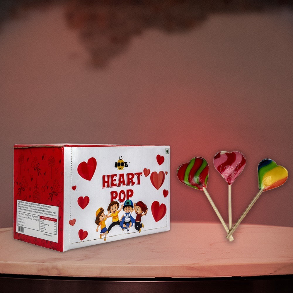 Heart LollyPop Pack Of 6