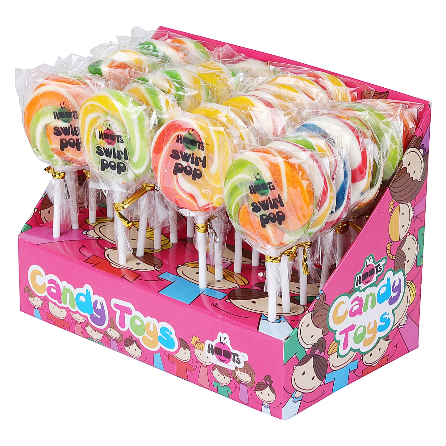 Swirl LollyPop Pack Of 6