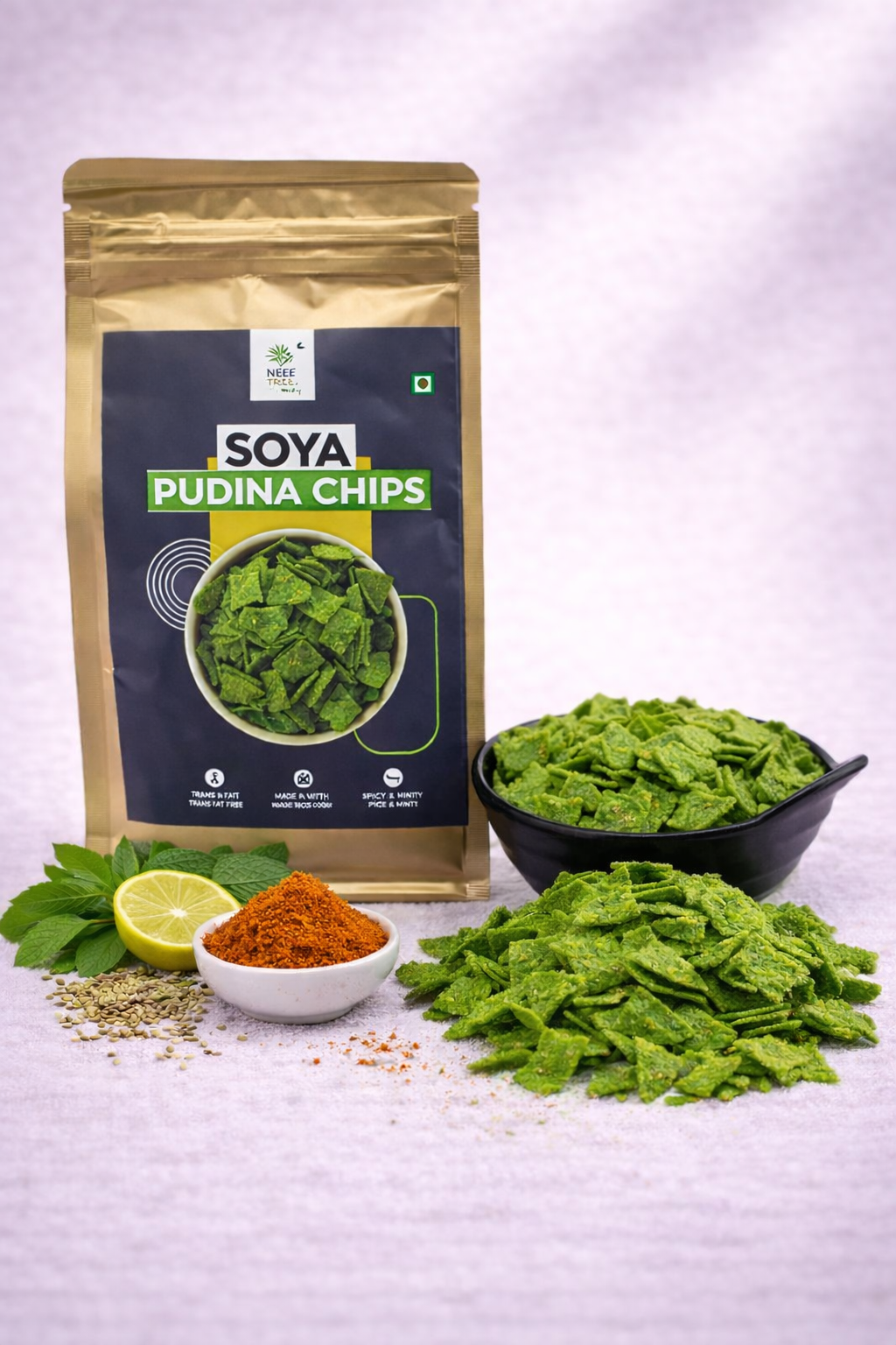 Soya Pudina Chips