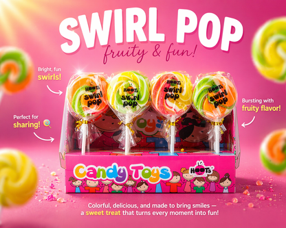 Swirl LollyPop Pack Of 6