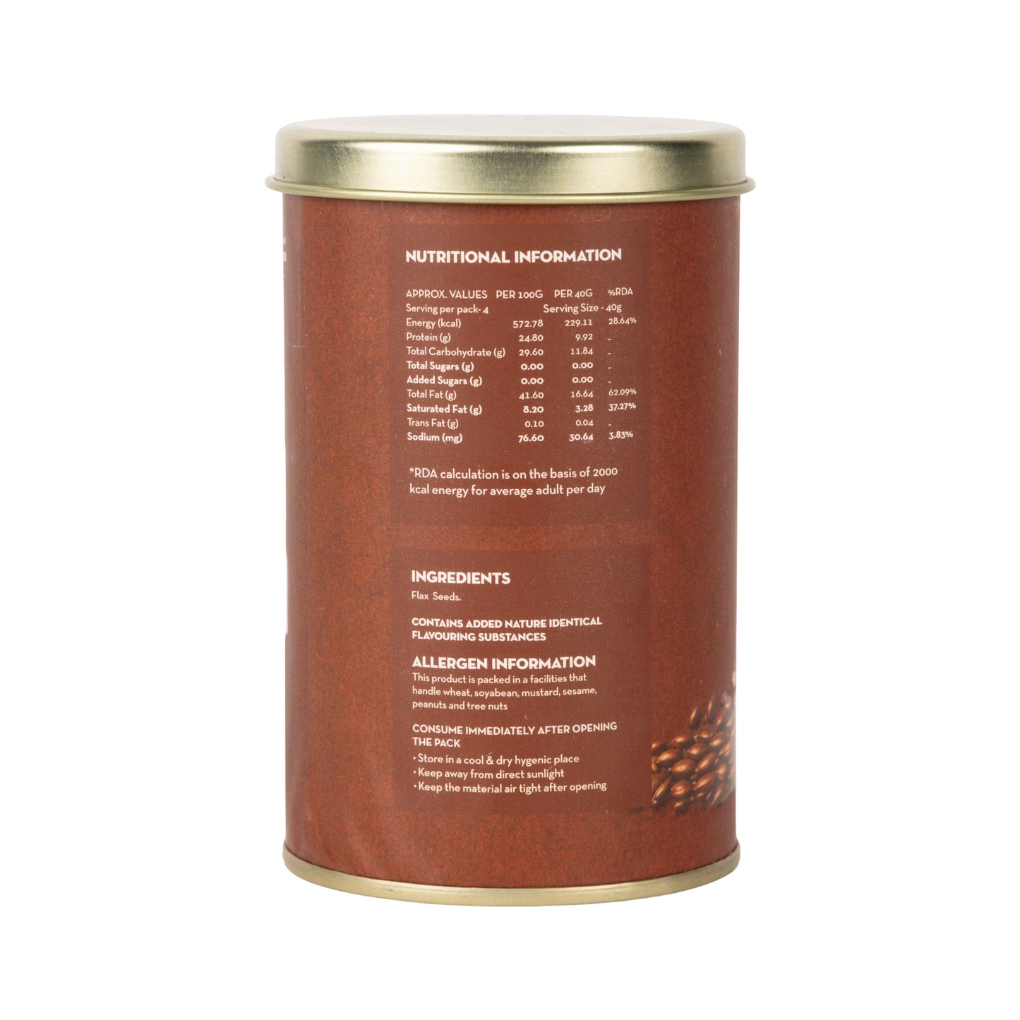 Raw Flax Seeds | High Fiber & Omega-3 Superfood Seeds