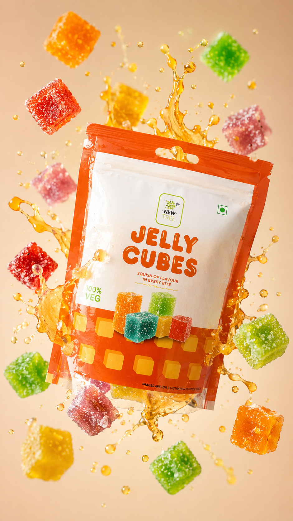 Jelly Cubes Pouch