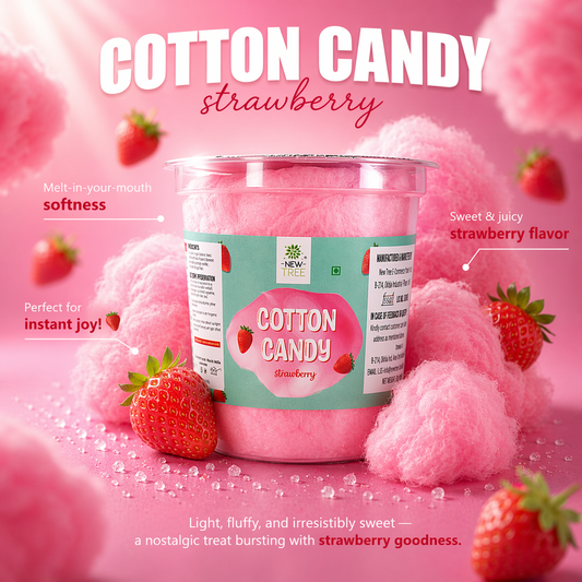 Cotton Candy Strawberry Pack of 6