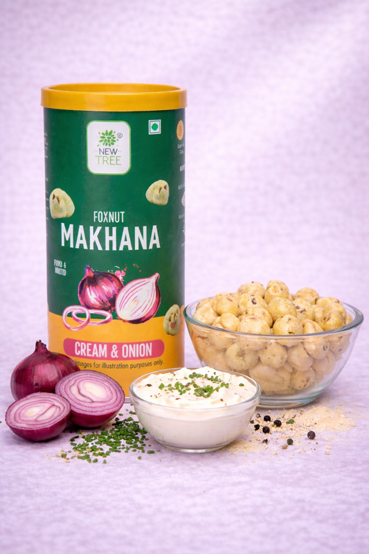 Makhana Cream & onion