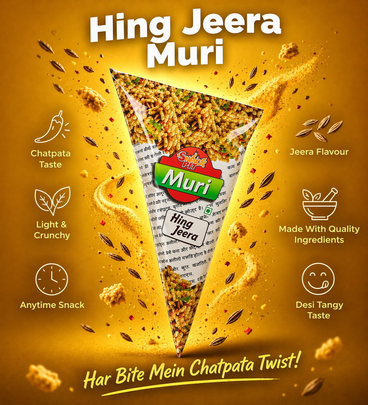 Hing Jeera Muri Pack Of 10