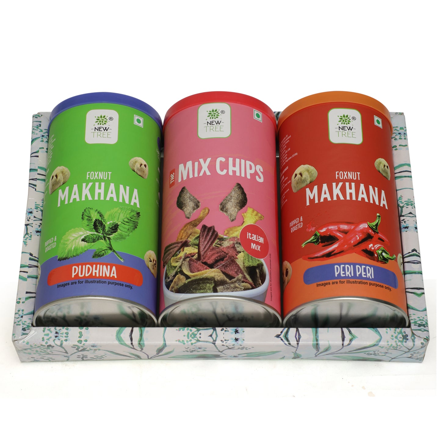 Makhana Fiesta: Enjoy Makhana and Chips in this delightful pack.