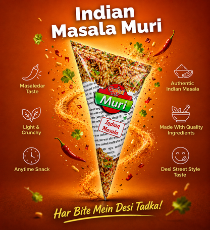 Indian Masala Muri Pack Of 10