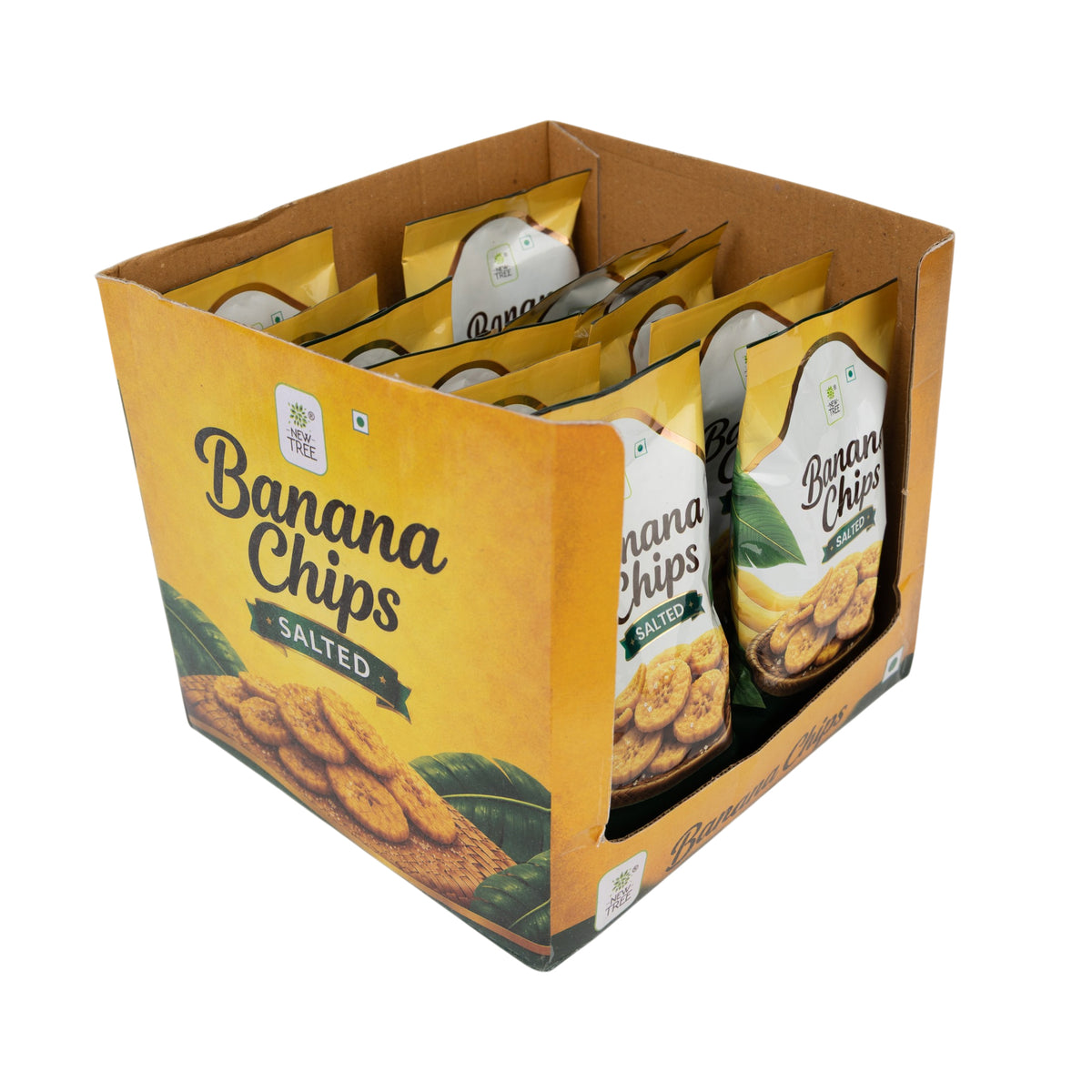 Banana Chips Salted - Pack of 6