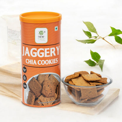 Jaggery Chia Cookies