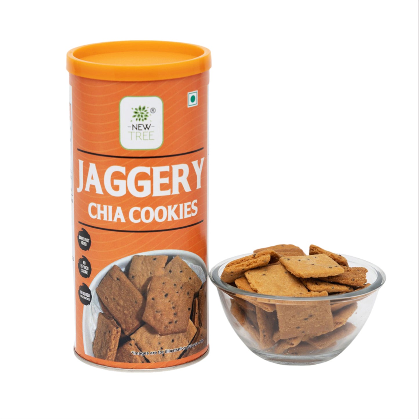 Jaggery Chia Cookies