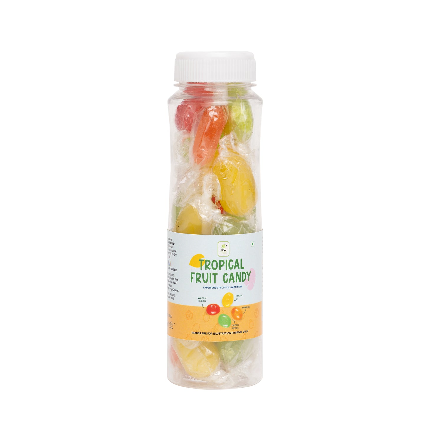 Tropical Fruit Candy - Bottle