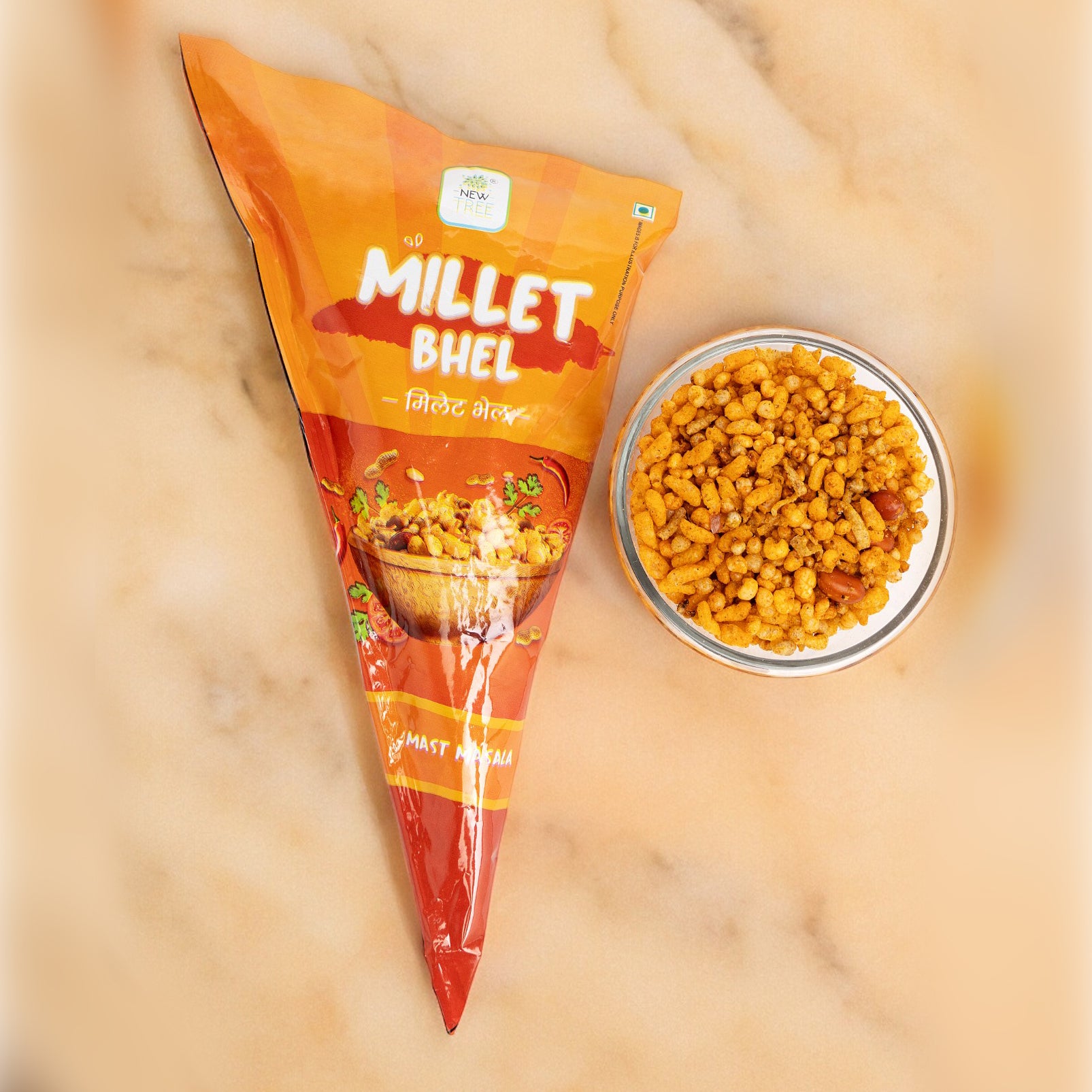 Millet Bhel - Mast Masala Pack Of 10 – New Tree