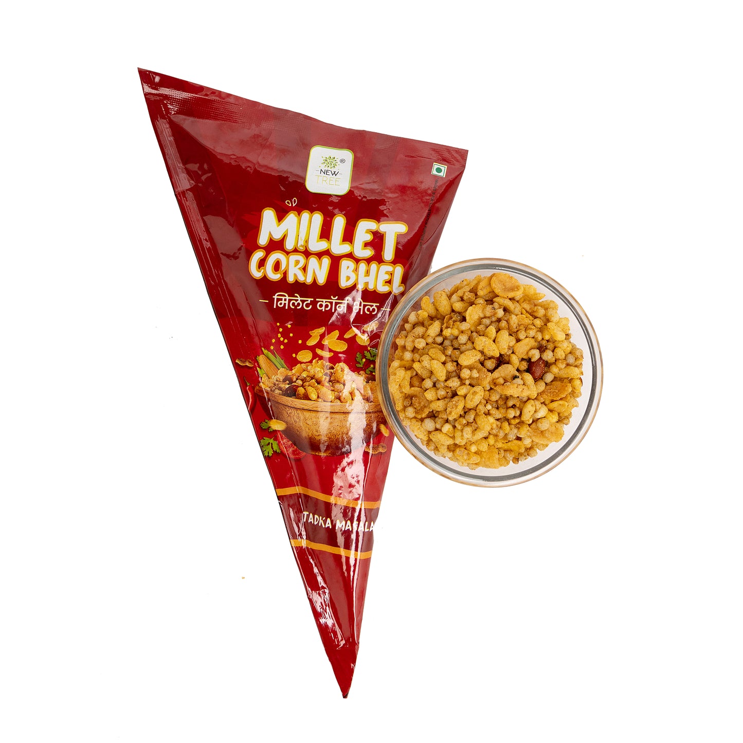 Millet Corn Bhel - Tadka Masala Pack of 10