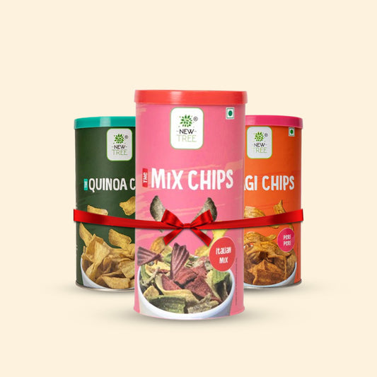 Chips Extravaganza: Three packs of our delicious chips.