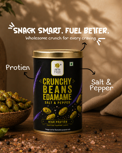 Crunchy Beans Edamame Salt & Pepper