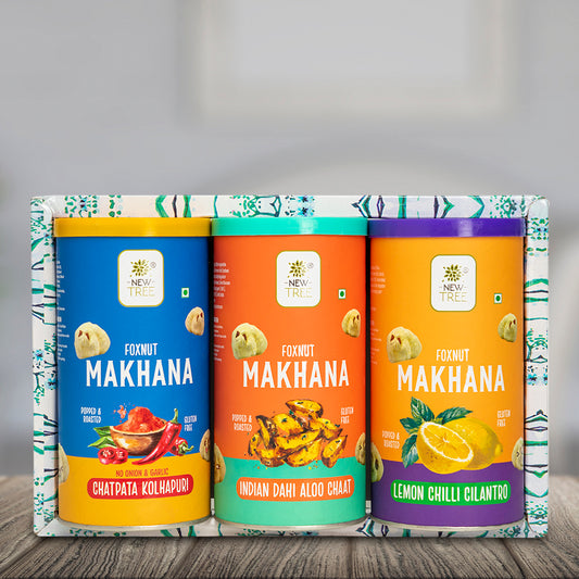 Makhana Magic: A trio of Makhana packs for the ultimate indulgence.