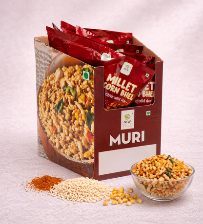 Millet Corn Bhel - Tadka Masala Pack of 10