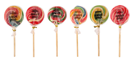 Swirl LollyPop Pack Of 6