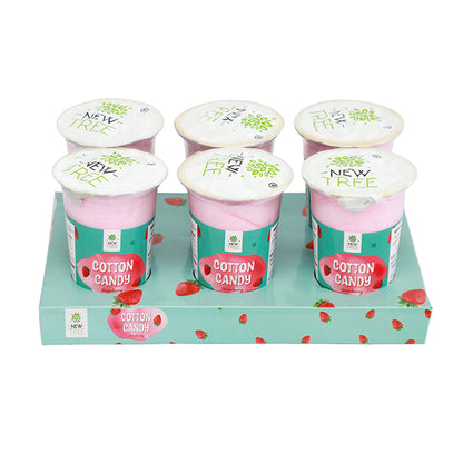 Cotton Candy Strawberry Pack of 6